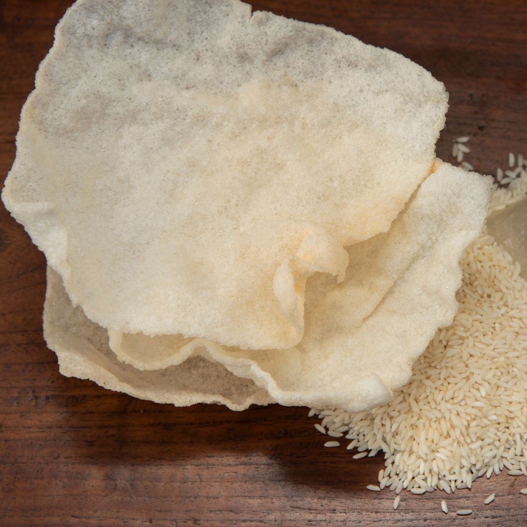 Steam Rice Papad